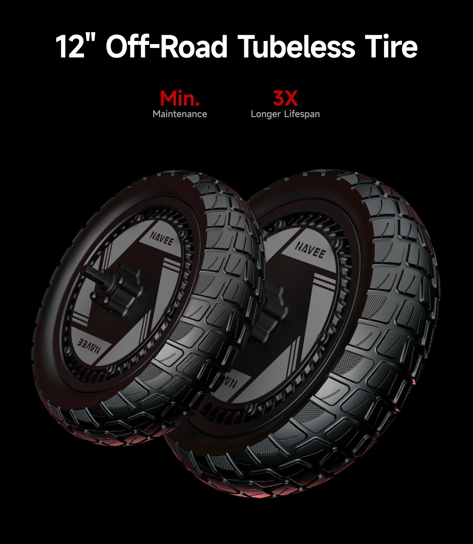 NAVEE XT5 Pro Long-range Off-road E-scooter